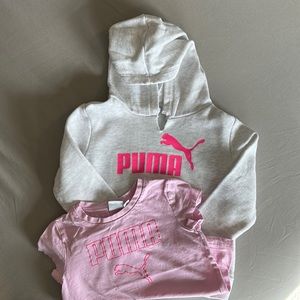 💗Girls 3T Puma T-Shirt/Sweatshirt Set💗
